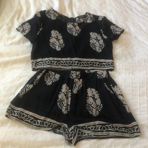 Adorable short and top set